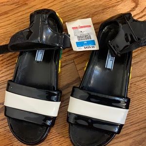 Prada flowers sandal